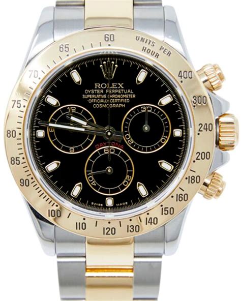 rolex cosmograph daytona two tone oyster bracelet 116523